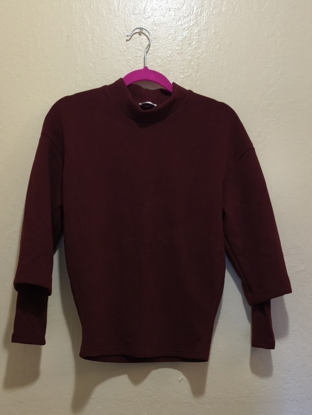 OGL Turtleneck Sweater - Deep Burgundy